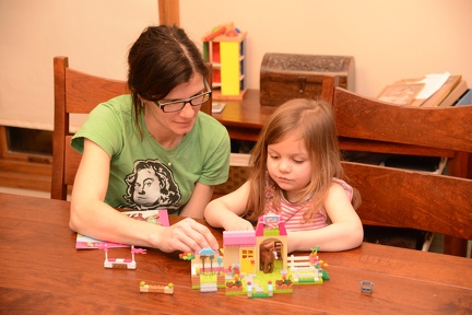 Shopkin Legos with Mommy1